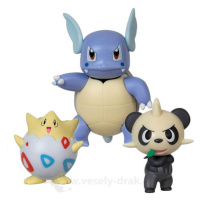 Pokémon akční figurky Togepi, Pancham, Wartortle 5 - 7 cm