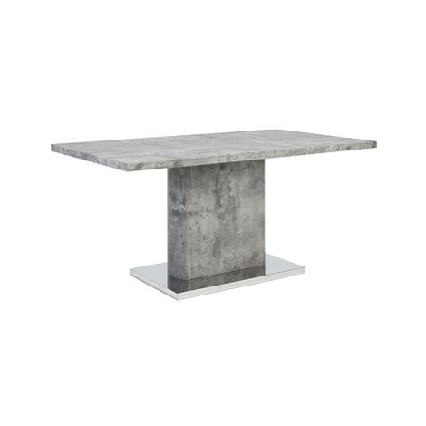Dřevěný jídelní stůl s betonovým vzhledem PASADENA, 86633 BELIANI