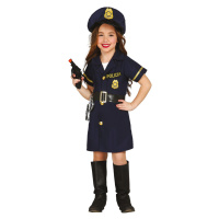 Guirca Dívčí kostým - Policajtka Velikost - děti: L
