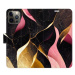 iSaprio flip pouzdro Gold Pink Marble 02 pro iPhone 12/12 Pro