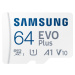 Samsung micro SDXC 64GB EVO Plus + SD adaptér