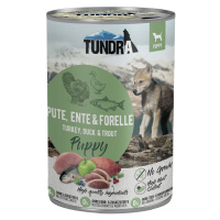 Tundra Dog Puppy krůta, kachna a pstruh 12 × 400 g