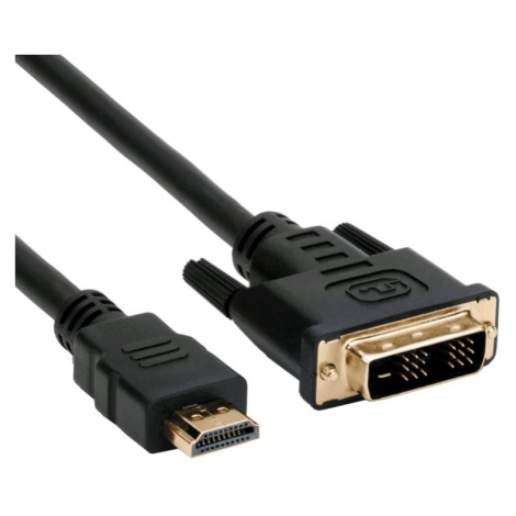 Kabel C-TECH CB-HDMI-DVI-18 HDMI-DVI, M/M, 1,8m