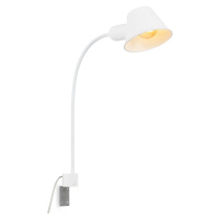 BRILONER Noční lampička pr. 14 cm 1x E27 10W bílé BRI 2079-016