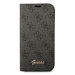 Guess GUBKP14SHG4SHK hard silikonové pouzdro iPhone 14 6.1" black book 4G Vintage Gold Logo