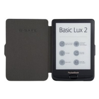 B-SAFE Lock 1243, pouzdro pro PocketBook 617, 618, 627, 628, 632, 633, hnědé