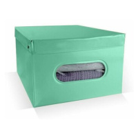 Compactor Skládací úložný box PVC se zipem Compactor Nordic 50 x 38.5 x 24 cm, zelený
