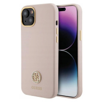 Zadní Kryt Guess pro Apple iPhone 15 Silicone růžová