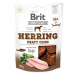 Pochoutka Brit Jerky Meaty sleď, kolečka 80g