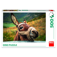 Puzzle Oslík 500 dílků - Dino