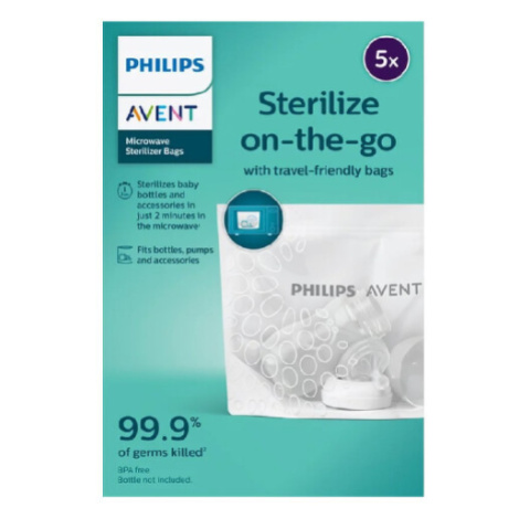 Philips AVENT Sáčky sterilizační do mikrovlnné trouby 5ks Avene