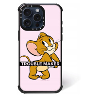 Pouzdro pro Apple Iphone 15 Pro Tom a Jerry 012 Magsafe Růžové