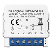 AVATTO LZWSM16 Zigbee (2-gang, No Neutral)