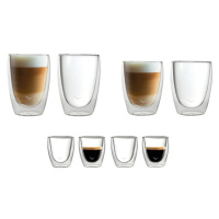 Mövenpick Termo sklenice na Latte Macchiato 2 ks / Cappuccino 2 ks / Espresso 4 ks