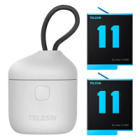 Telesin 3-slotová vodotěsná nabíječka Telesin Allin box 2 baterie pro GoPro Hero 11 / 10 / 9