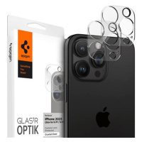 Spigen Glass tR Optik 2 Pack Crystal Clear iPhone 16 Pro/15 Pro/16 Pro Max/15 Pro Max