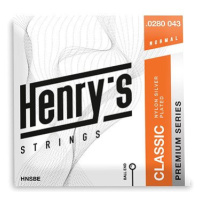 Henry’s HNSBE PREMIUM serie, BALL END, Nylon Silver