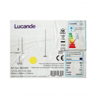 Lucande Lucande - LED Stmívatelná stojací lampa MARGEAU 7xLED/4,7W/230V