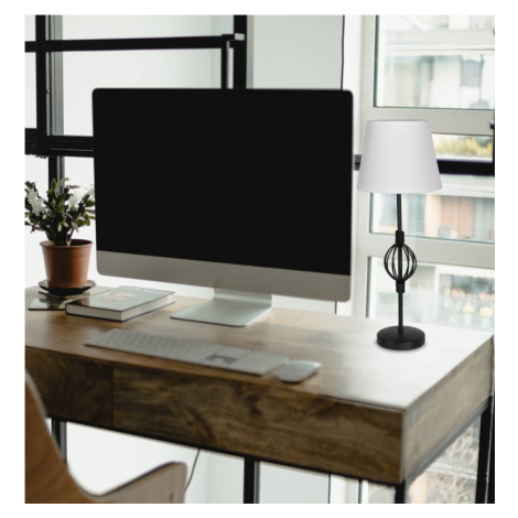Černobílá kancelářská lampa 40W E14 Rozeta CANDELLUX