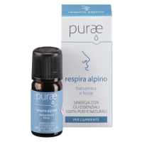 PURAE Respira alpino Směs esenciálních olejů na vyčištění vzduchu a uvolnění dýchání 10 ml