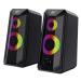 Reproduktor HAVIT SK202 Computer speakers 2.0 RGB (black)