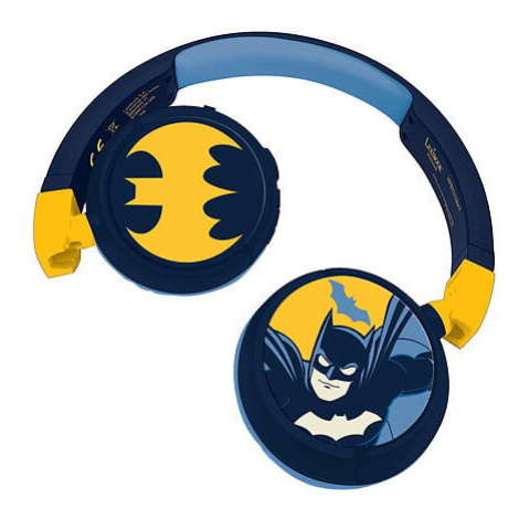 Lexibook Skládací bezdrátová Bluetooth sluchátka Batman