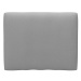 SHUMEE Poduška na pohovku z palet 12 × 40 × 50 cm, šedá