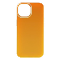 Ochranný kryt s Clear Case Mid iDeal Of Sweden pro Apple iPhone 15, orange spritz