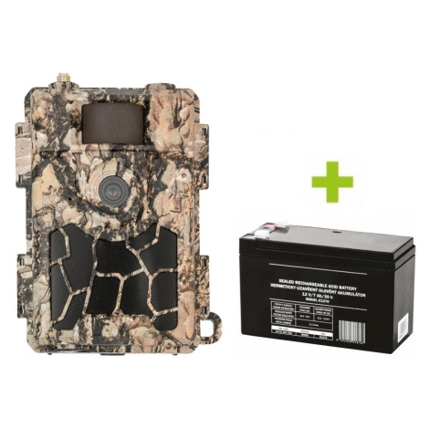 Fotopast OXE Spider 4G, externí akumulátor a napájecí kabel + 32GB SD karta, SIM, stativ, 8ks ba