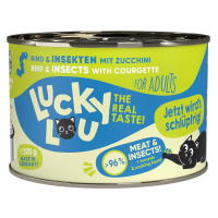 Lucky Lou Lifestage Adult hovězí maso a hmyz 24 × 200 g