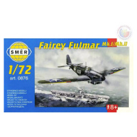 SMĚR Model letadlo Fairey Fulmar MkI/II 1:72 (stavebnice letadla)