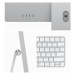 Apple iMac 24" M3 (2023) 10GPU/8GB/256GB stříbrný