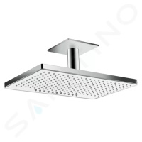 Hansgrohe 24004400 - Hlavová sprcha 460, 2 proudy, sprchové rameno 10 cm, bílá/chrom