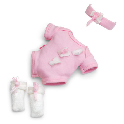Berjuan Luxusní sada oblečků pro panenky Pijamita růžová 38cm