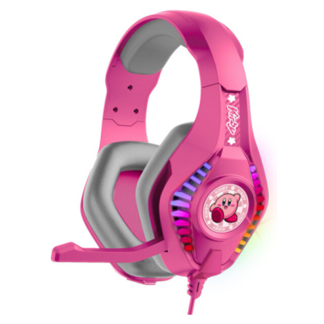 OTL PRO G5 drátová herní sluchátka s motivem Kirby růžová OTL Technologies