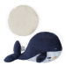 Kaloo Plyšová velryba s levandulovým polštářem pro lepší spánek Petit Calme