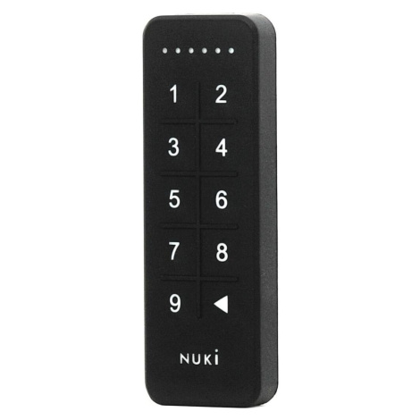 NUKI keypad kódovací klávesnice P0032150 Černá