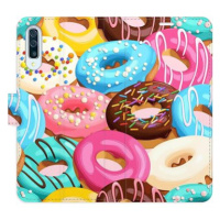 iSaprio flip pouzdro Donuts Pattern 02 pro Samsung Galaxy A50