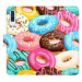 iSaprio flip pouzdro Donuts Pattern 02 pro Samsung Galaxy A50