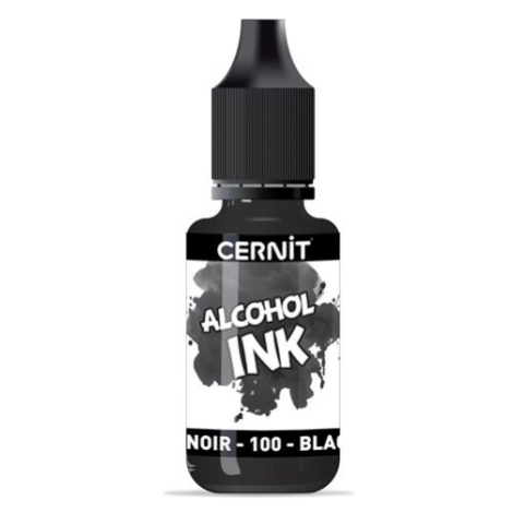 Alkoholový inkoust CERNIT 20 ml - černý