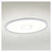 Briloner Stropní svítidlo LED Free, Ø 29 cm, stříbrná