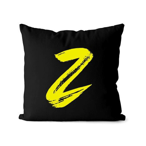 Impar písmeno Z, barva iniciály žlutá