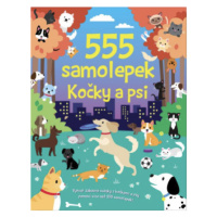 555 samolepek - Kočky a psi