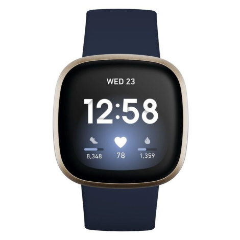 Chytré hodinky Fitbit Versa 3 FB511GLNV / 1,58" (4,1 cm) / AMOLED / GPS / Bluetooth 5.0 / NFC / 