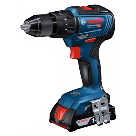 BOSCH GSB 18V-50 (2x2Ah) 18V bezuhlíková aku příklepová vrtačka