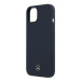 Mercedes MEHCP13SSILNA hard silikonové pouzdro iPhone 13 Mini 5.4" navy blue Silicone Line