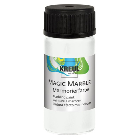 Mramorovací barva Magic Marble 20 ml bílá KREUL