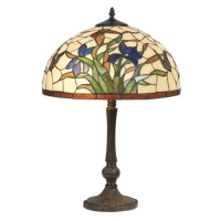 Artistar Stolní lampa Elanda v Tiffany stylu, 62 cm