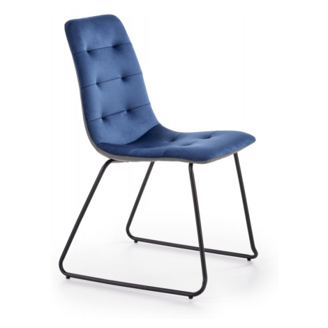 HALMAR Designová židle Rany modrá/šedá
