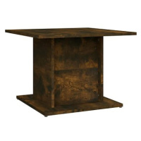 SHUMEE Konferenční stolek kouřový dub 55,5 × 55,5 × 40 cm dřevotříska, 813095